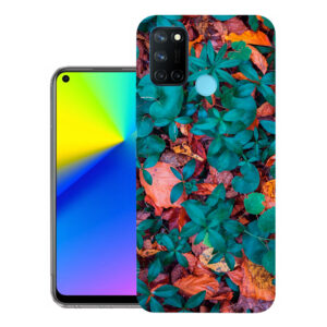 Realme 7i back cover | Realme RMX2103 back cover | Realme 7i / Realme RMX2103 | Green leaf | Design_134