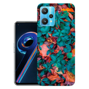 Realme 9 Pro back cover | Realme RMX3471 back cover | Realme 9 Pro / Realme RMX3471 | Green leaf | Design_134
