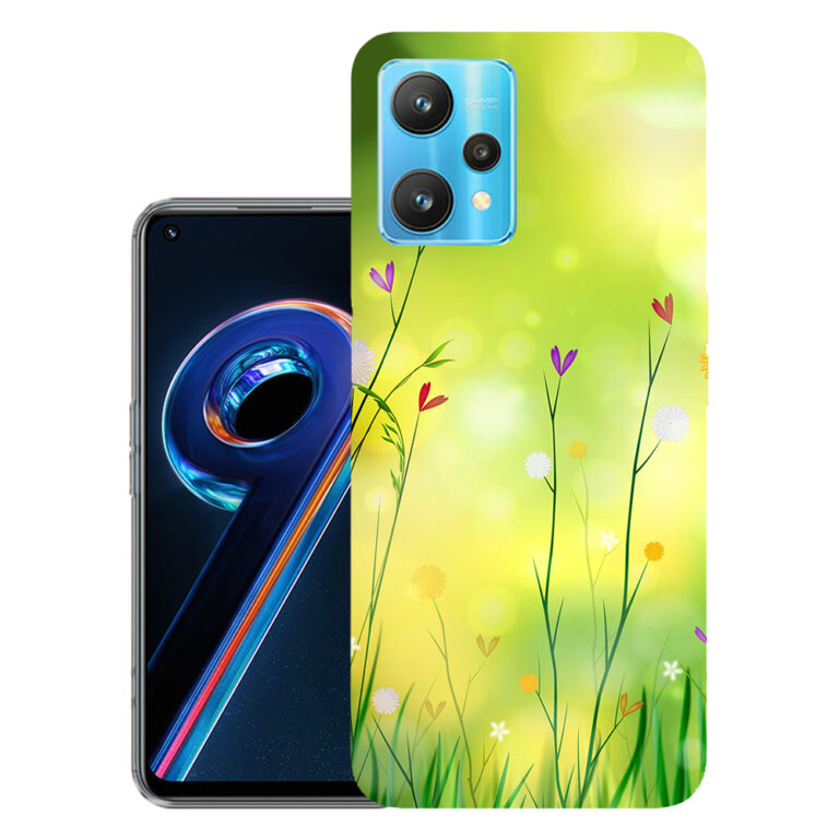 Realme 9 Pro Plus back cover | Realme RMX3392 back cover | Realme 9 Pro Plus / Realme RMX3392 | flower | Design_135