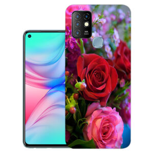 Infinix Hot 10 back cover | Infinix X682B back cover | Infinix Hot 10 / Infinix X682B | Rose flower | Design_136