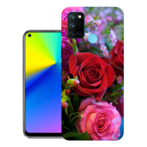 Realme 7i back cover | Realme RMX2103 back cover | Realme 7i / Realme RMX2103 | Rose flower | Design_136