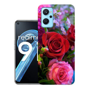 Realme 9i back cover | Realme RMX3612 back cover | Realme 9i / Realme RMX3612 | Rose flower | Design_136