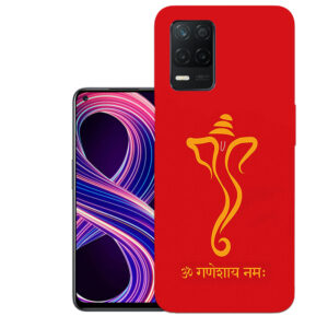 Realme 8 back cover | Realme RMX3085 back cover | Realme 8 / Realme RMX3085 | ganesh ji | Design_140