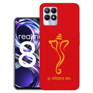 Realme 8i back cover | Realme RMX3151 back cover | Realme 8i / Realme RMX3151 | ganesh ji | Design_140