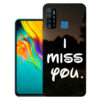 Infinix Hot 9 Pro back cover | Infinix X655F back cover | Infinix Hot 9 Pro / Infinix X655F | I miss you | Design_142