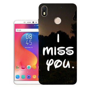 Infinix Hot S3 back cover | Infinix X573 back cover | Infinix Hot S3 / Infinix X573 | I miss you | Design_142