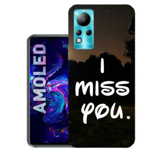 Infinix Note 11 back cover | Infinix X663 back cover | Infinix Note 11 / Infinix X663 | I miss you | Design_142