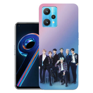 Realme 9 Pro back cover | Realme RMX3471 back cover | Realme 9 Pro / Realme RMX3471 | bts team | Design_143