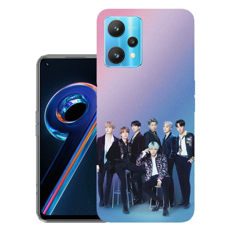 Realme 9 Pro Plus back cover | Realme RMX3392 back cover | Realme 9 Pro Plus / Realme RMX3392 | bts team | Design_143