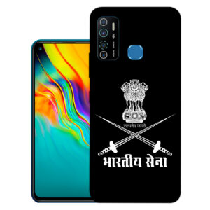 Infinix Hot 9 Pro back cover | Infinix X655F back cover | Infinix Hot 9 Pro / Infinix X655F | Bhartiya sena | Design_145