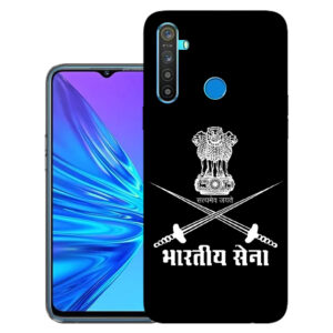 Realme 5s back cover | Realme RMX1925 back cover | Realme 5s / Realme RMX1925 | Bhartiya sena | Design_145