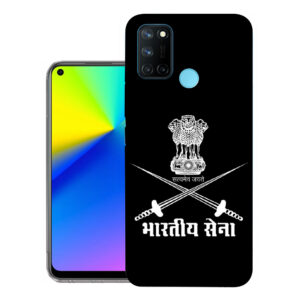 Realme 7i back cover | Realme RMX2103 back cover | Realme 7i / Realme RMX2103 | Bhartiya sena | Design_145