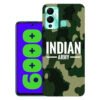 Infinix Hot 12 Play back cover | Infinix X6816C back cover | Infinix Hot 12 Play / Infinix X6816C | Indian Army | Design_146