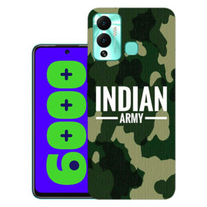 Infinix Hot 12 Play back cover | Infinix X6816C back cover | Infinix Hot 12 Play / Infinix X6816C | Indian Army | Design_146