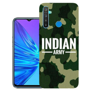 Realme 5i back cover | Realme RMX2030 back cover | Realme 5i / Realme RMX2030 | Indian Army | Design_146