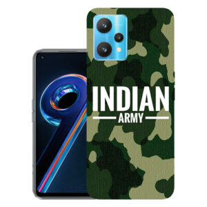 Realme 9 Pro Plus back cover | Realme RMX3392 back cover | Realme 9 Pro Plus / Realme RMX3392 | Indian Army | Design_146