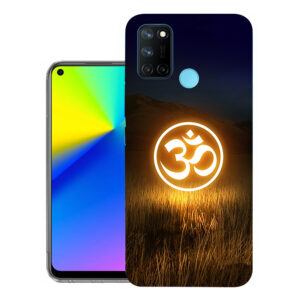 Realme 7i back cover | Realme RMX2103 back cover | Realme 7i / Realme RMX2103 | Om | Design_148