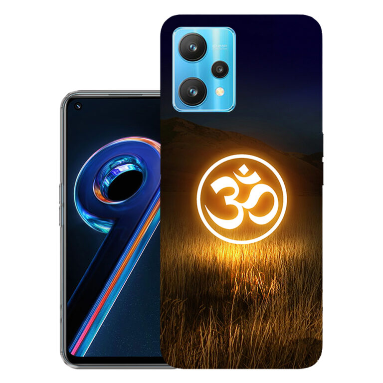 Realme 9 Pro Plus back cover | Realme RMX3392 back cover | Realme 9 Pro Plus / Realme RMX3392 | Om | Design_148