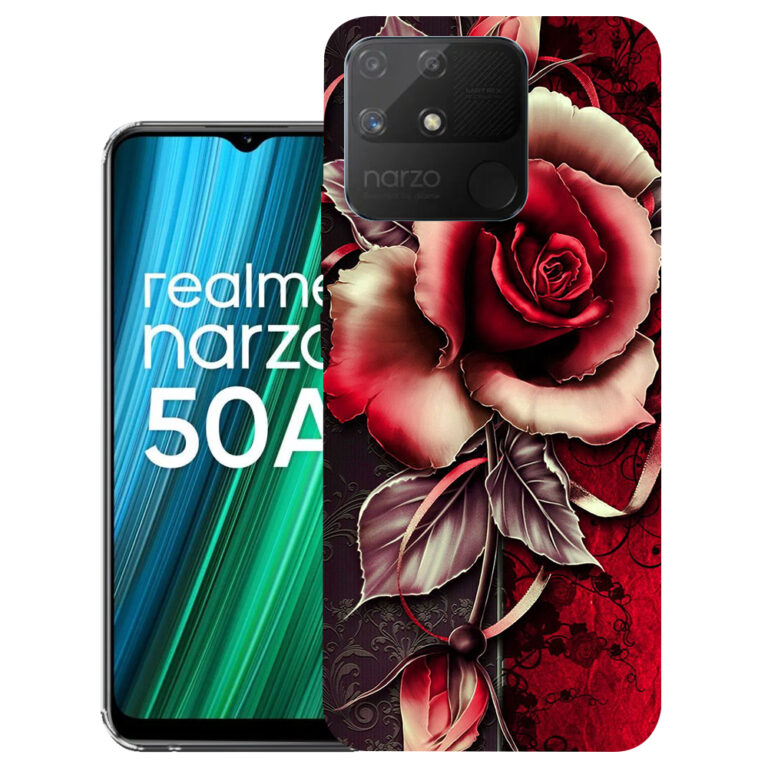 Realme Narzo 50A back cover | Realme RMX3430 back cover | Realme Narzo 50A / Realme RMX3430 | Design_17