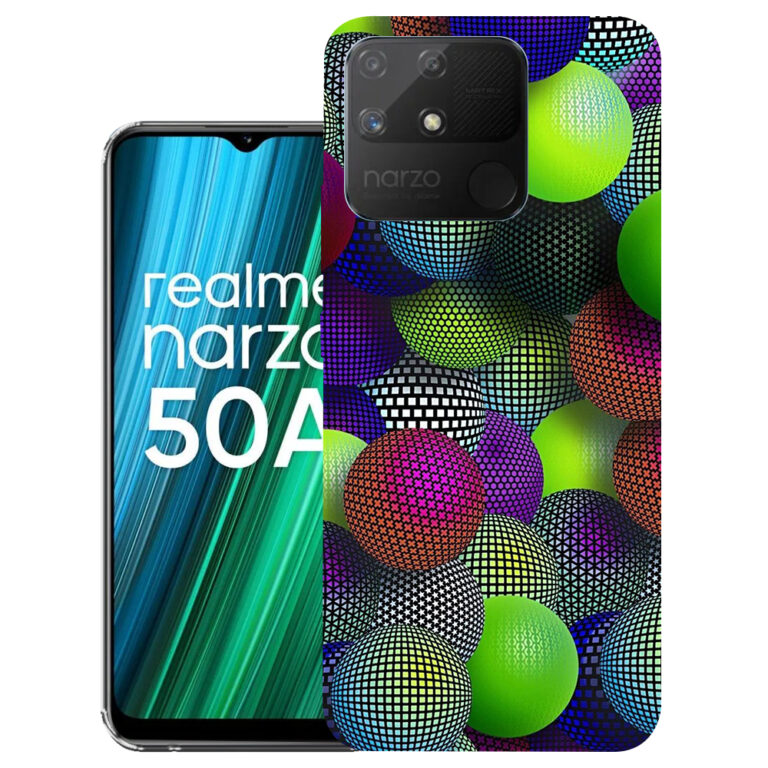 Realme Narzo 50A back cover | Realme RMX3430 back cover | Realme Narzo 50A / Realme RMX3430 | Design_18
