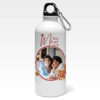 Customize Personalize Photo and Name Printed Aluminum Sipper Water Bottle For Kids 600 ml Bottle