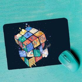Mouse Pad - Computer Mouse Mat with Anti-Slip Rubber Base & Smooth Mouse Control with Spill-Resistant Surface for Laptop, Notebook, MacBook Pro, Gaming.