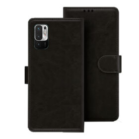 Redmi Note 10T 5G flip cover | Redmi M2103K19I flip cover | MZB09E1IN | Black