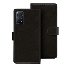 Redmi Note 11s flip cover | Redmi 2201117SG flip cover | 2201117Sl | Black