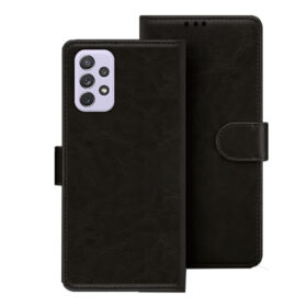 Samsung A72 flip cover | SM-A725F flip cover | Black