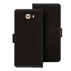 Samsung C9 Pro flip cover | SM-C9000 flip cover | Black