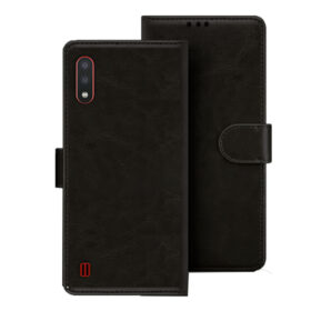 Samsung M01 flip cover | SM-M015G flip cover | Black