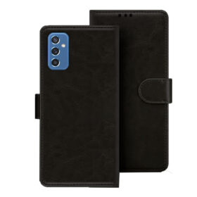 Samsung M52 5G flip cover | SM-M526BR flip cover | Black