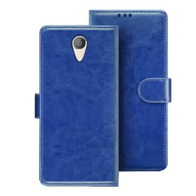 Micromax Bharat 5 flip cover | Bharat 5 flip cover | Blue