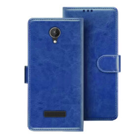 Micromax Q380 flip cover | Q380 flip cover | Blue