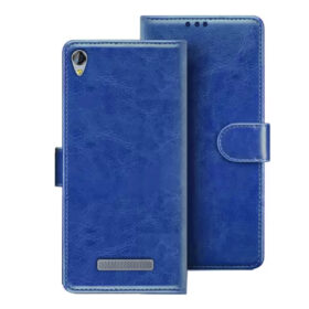 Micromax Q428 flip cover | Micromax Canvas Fire 6 Q428 flip cover | Blue