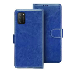 Poco M3 flip cover | Poco M2010J19CG flip cover | MZB087AIN | Blue