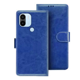 Redmi A1 Plus flip cover | Redmi 220733SFG flip cover | MZB0CIBIN | Blue