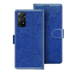 Redmi Note 11s flip cover | Redmi 2201117SG flip cover | 2201117Sl | Blue
