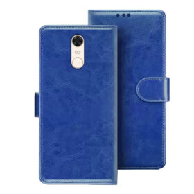 Redmi Note 5 flip cover | Redmi MZB5917IN flip cover | Mi Note 5 | Blue