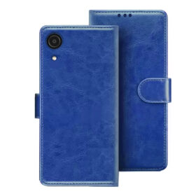 Samsung A03 Core flip cover | SM-A032F flip cover | Blue