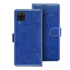 Samsung A12 flip cover | SM-A125F flip cover | Blue
