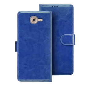 Samsung J7 Max flip cover | SM-G615F flip cover | Blue
