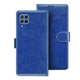 Samsung M32 flip cover | SM-M325FV flip cover | Blue
