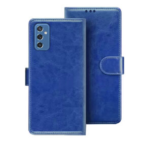 Samsung M52 5G flip cover | SM-M526BR flip cover | Blue