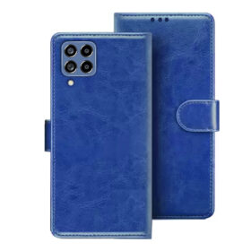 Samsung M53 5G flip cover | SM-A536EZKGINS flip cover | Blue