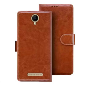 Ivoomi V5 flip cover | V5 flip cover | Brown