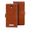 Lephone W5 flip cover | W5 flip cover | Brown