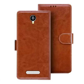 Lephone W5 flip cover | W5 flip cover | Brown