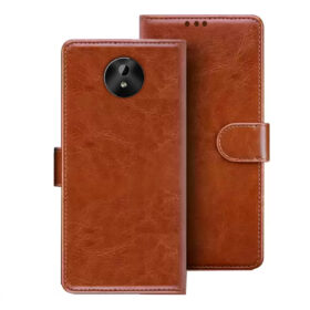 Micromax Q426 flip cover | Micromax Canvas Mega 2 Q426 flip cover | Brown