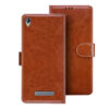 Micromax Q428 flip cover | Micromax Canvas Fire 6 Q428 flip cover | Brown
